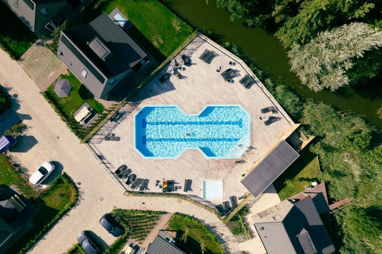 Chalet 536 Op Recreatiepark De Wielen Sint Maarten Eksteriør billede